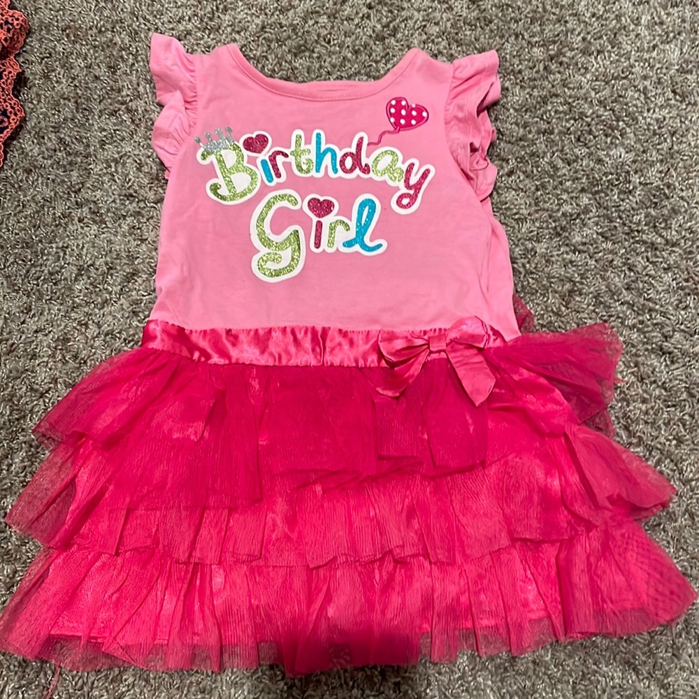 GIRLs Birthday Girl Dress